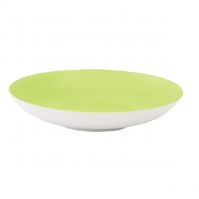 Тарелка глубокая, круглая, цвет зеленый Modulo Color 20 см