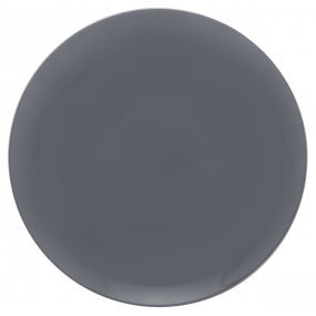 Тарелка плоская, круглая, цвет серый Modulo Color 26 см