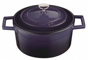 Кастрюля чугунная с округлой крышкой