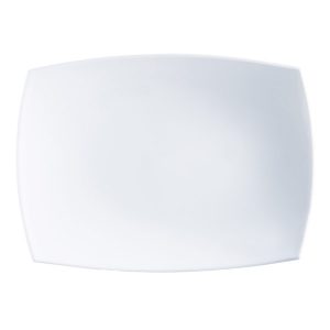 Тарелка прямоугольная DELICE WHITE
