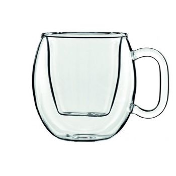 Чашка с двойным дном для кофе Luigi Bormioli, Thermic glass