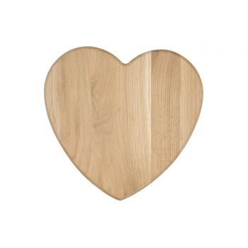 Доска деревянная в форме сердца T&G