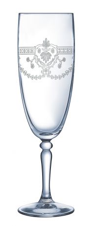 Бокал-флейта Сristal D'arques, Dampierre silver