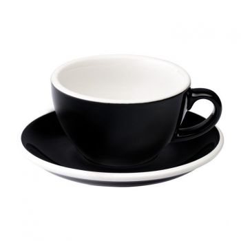 Чашка и блюдце Flat White Loveramics