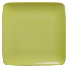 Тарелка десертная, квадратная, цвет зеленый  Modulo Color 20 х 20 см