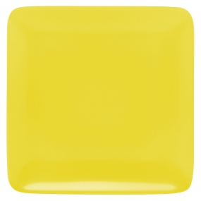 Тарелка десертная, квадратная, цвет желтый  Modulo Color 20 х 20 см