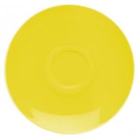 Блюдце для кофе, цвет желтый Modulo Color 12,5 см