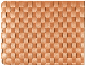 Плетеный прямоугольный коврик Saleen