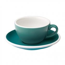 Чашка и блюдце Flat White Loveramics
