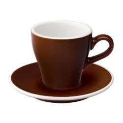 Чашка и блюдце Cappuccino Loveramics