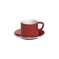 Чашка и блюдце Cappuccino Loveramics